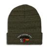 Custom Beanies for Men Plumbing Tools Topper Embroidery Skull Cap Winter Hats for Women Acrylic One Size Heather Olive Green Personalized Text Here view 1