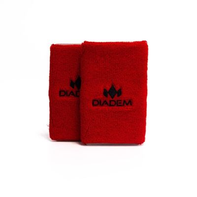 Diadem Logo Wristband (Red, Double Wide - 5")