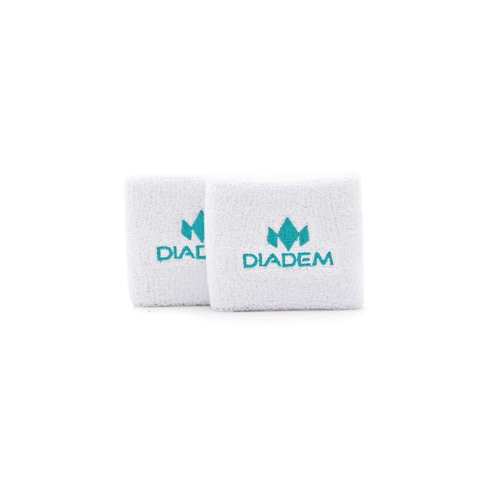 Diadem Logo Wristband (White, Small - 2.75")