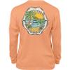 Salt Life Unisex Kids Youth Bite of Paradise Long Sleeve Tee, Grapefruit, Medium view 1