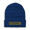 Beanies for Men Oregon State USA America Embroidery State Map Names United States Winter Hats for Women Acrylic Skull Cap 1 Size Heather Royal Blue Design Only view 1