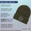 Speedy Pros Beanies for Men American Veteran Korean War A Skull Cap Winter Hats for Women Acrylic One Size Heather Olive Green Design Only view 4