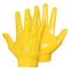 SLEEFS Youth Football Gloves for Boys and Girls, Lemon Yellow Sticky Receiver Flag Football Gloves for Youth, Adult Men or Women, Stretch Fit, No Slip, Perfect Grip, Machine Washable, Small view 1