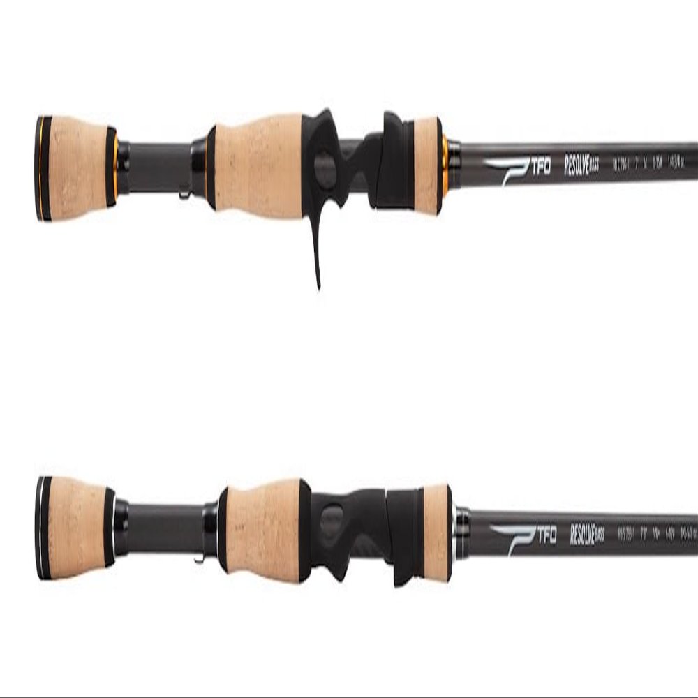 7'2" H 1 pc. Resolve Bass Casting Rod