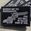 2" x 3" Peacemaker Tactical Patch - Black view 2