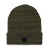 Beanies for Men Bowling Sports E Embroidery Bowling Bowling Pins Embroidery Winter Hats for Women Acrylic Skull Cap 1 Size Heather Olive Green Design Only view 1