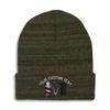 Custom Beanies for Men Barber Logo Embroidery Skull Cap Winter Hats for Women Acrylic One Size Heather Olive Green Personalized Text Here view 1