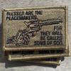 2" x 3" Peacemaker Tactical Patch - Coyote view 2