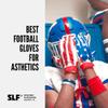 USA Brushed Flag Sticky Football Receiver Gloves view 4