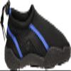 NORTY Wave Aqua Sock - Water Shoes for Kids - Swim Shoes for Kids - Beach Shoes for Kids - Water Socks - Aqua Shoes - Swimming Shoes - Skeletoe - Black, Royal view 3