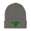 Beanies for Men Alien Stay Weird Embroidery Skull Cap Winter Hats for Women Acrylic One Size Dark Grey Design Only view 1