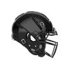 Schutt F7 2.0 Collegiate Football Helmet, ROPO DW NB VC Facemask Attached, Large, Black view 3