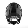 Schutt F7 2.0 Collegiate Football Helmet, EGOP NB VC Facemask Attached, Large, Black view 4