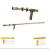 Slock Master Tim Wells Viper Blow Gun, 5 Ft Long .625 Big Bore Caliber, Includes Pistol Grip and Quiver, Razor Darts and Rat Darts Included, Optional Red Laser Sight Sold Separately. view 2