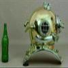 Brass Diving Helmet Antique US Navy Mark V Deep Sea Scuba Divers view 3