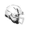 Schutt F7 2.0 Collegiate Football Helmet, ROPO DW NB VC Facemask Attached, Large, White view 3
