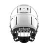 Schutt F7 2.0 Collegiate Football Helmet, ROPO DW NB VC Facemask Attached, Large, White view 4