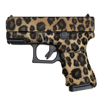 Textured Vinyl Decal Skin Kit for Glock 29 SF/Glock 30 SF (Leopard Print)