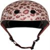 S1 Lifer Helmet for Skateboarding, BMX, and Roller Skating - EPS Fusion Foam, CPSC & ASTM Certified - Light Pink Cheetah XXX-Large (23.5") view 3