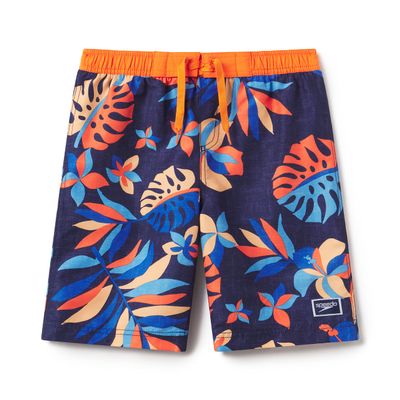 Speedo Boy's Swim Trunk Knee Length Boardshort E-Board Printed