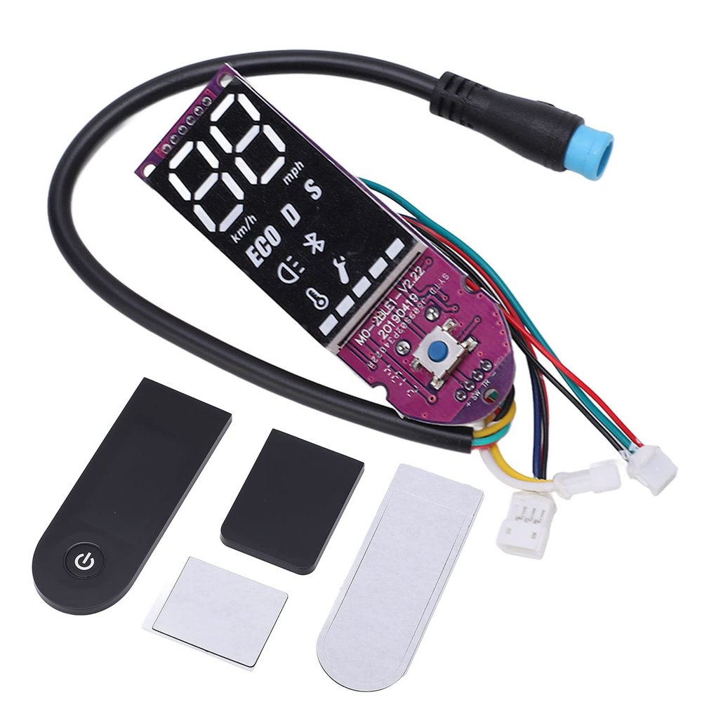 Alomejor Electric Scooter Circuit Board, Upgraded Replacement for Dashboard Screen Switch Cover, Designed for Enhanced Performance and Reliability, pe