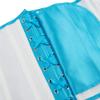 Grebrafan Women's Lace up Boned Brocade Waist Training Underbust Corsets Plus Size (US(22-24) 7XL, Sea Blue) view 4