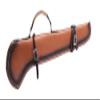 SHOWMEN CRAFT Leather Gun Scabbard with Scalloped Trim (34") view 1