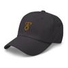Airedale Terrier hat, Embroidered Unisex Baseball hat, Airedale Terrier mom dad hat, Dog Lover Gifts, Design 2. Dark Grey view 3