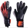 KELME Soccer Goalkeeper Gloves, Professional Goalie Glove, Unisex, Super Grip Latex, Finger Protection (Black/Orange, 9) view 1