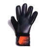 KELME Soccer Goalkeeper Gloves, Professional Goalie Glove, Unisex, Super Grip Latex, Finger Protection (Black/Orange, 9) view 2