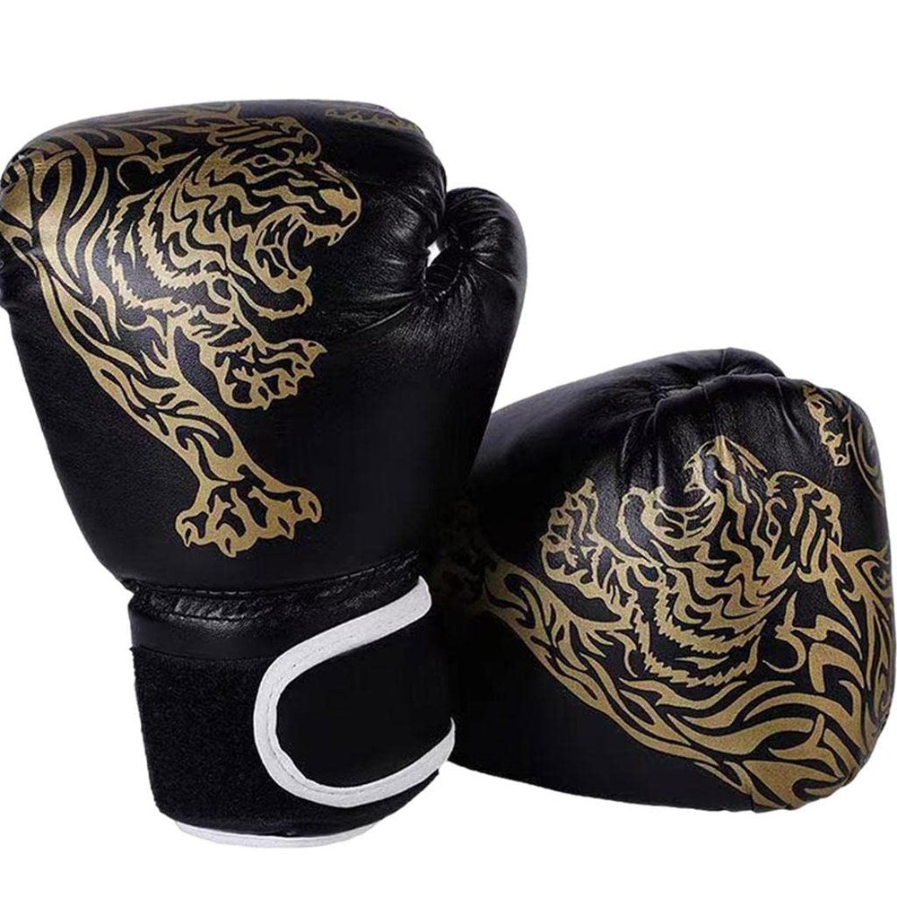 Colaxi MMA Gloves for Unisex Adult,Martial Arts Bag Gloves,Kickboxing Gloves with Open Palms, Boxing Gloves for Punching Bag, Sparring, boxeo en tailandia Thai, Black 38x23cm