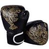 Colaxi MMA Gloves for Unisex Adult,Martial Arts Bag Gloves,Kickboxing Gloves with Open Palms, Boxing Gloves for Punching Bag, Sparring, boxeo en tailandia Thai, Black 38x23cm view 2