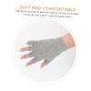 BIUDECO 4 Pairs Women Yoga Gloves Fingerless Workout Gloves for Yoga Pilates and Lightweight and Breathable Exercise Gloves for Enhanced Grip view 2