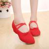 CsgrFagr Women Ladies Dancing Prom Ballroom Latin Ballet Dance Singles Shoes Riding Boots Women (Red, 7.5) view 2