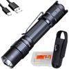 Fenix PD35R USB-C Rechargeable Tactical Flashlight,1700 Lumen with 2X Batteries and LumenTac Case view 1