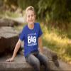 Promoted to Big Brother Shirt for Little Boys Toddler Baby Announcement Outfits (as1, Age, 7_Years, Charcoal Blue) view 2