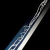 Chineae Swords,Dragon dao,Machetes Sword Real,Hand Forged High Carbon Steel Blue Blade,Alloy Fittings view 4