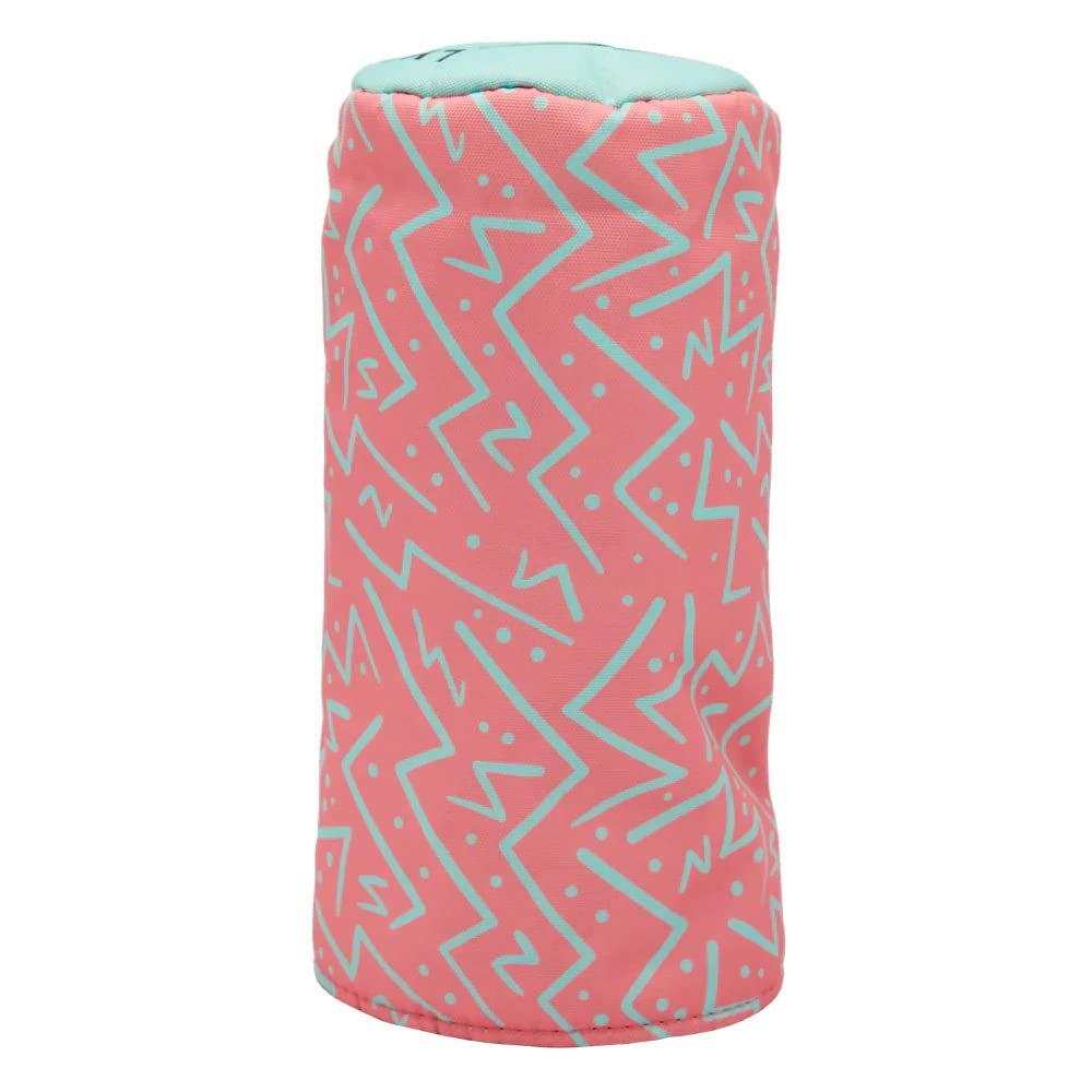 Noonan Golf Premium Fairway Wood Club Cover | Wood Headcover with Style & Flare | Golf Accessories and Gifts for Men and Women (Zesty Zig Zag)