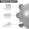 sainio Gym Ball for Exercise Anti Burst Exercise Ball with Foot Pump for Workout Yoga view 3