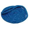 New England Ropes 3/8" Double Braid Dock Line - Blue w/Tracer - 25' view 1