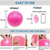 sainio Mini Home Swiss Yoga Fitness Physiotherapy Physio Massage Exercise Gym Ball view 3