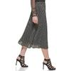 DKNY Women's Sportswear Knit Skirts,BLK/Ivry Combo,XL view 3