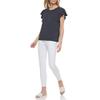 DKNY Women's Sportswear Top,New Navy,Small view 2