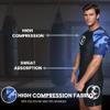 KOMBAT USA Short Sleeve Rash Guard KC Ocean & Snow | MMA, BJJ Comprasion Short Sleeve | Jiu Jitsu, Mens BJJ, No GI (US, Alpha, X-Large, Regular, Regular, Blue) view 2