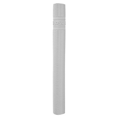 DSC Ripple Flite Cricket Bat Grip | Color: White | Size: Full | Packs: 1 Pcs | Material: Rubber | Soft Grip | Maximum Shock Absorption | Comfortable Fit | Greater Control