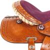 Western Saddle Premium Leather Barrel Racing Horse Saddle Tack Size 14" to 18" Inches Seat Western Horse Saddle by TACK PRO (18 Inches) view 4