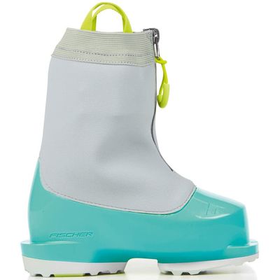 FISCHER Junior Fischer Two Alpine Boots, Color: Celeste/Grey, Size: 20.5 (U19622V-20.5)