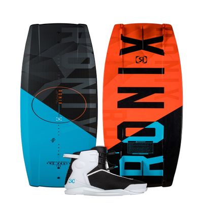 Ronix Wakeboard Package 130 - Vault Wakeboard w/ Vision Pro Boot - 8-9