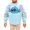 Disney Stitch Aloha Youth Girl's Long Sleeve Sweatshirt, Light Blue (as1, alpha, x_s, Light Blue) view 2