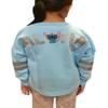 Disney Stitch Aloha Youth Girl's Long Sleeve Sweatshirt, Light Blue (as1, alpha, x_s, Light Blue) view 4